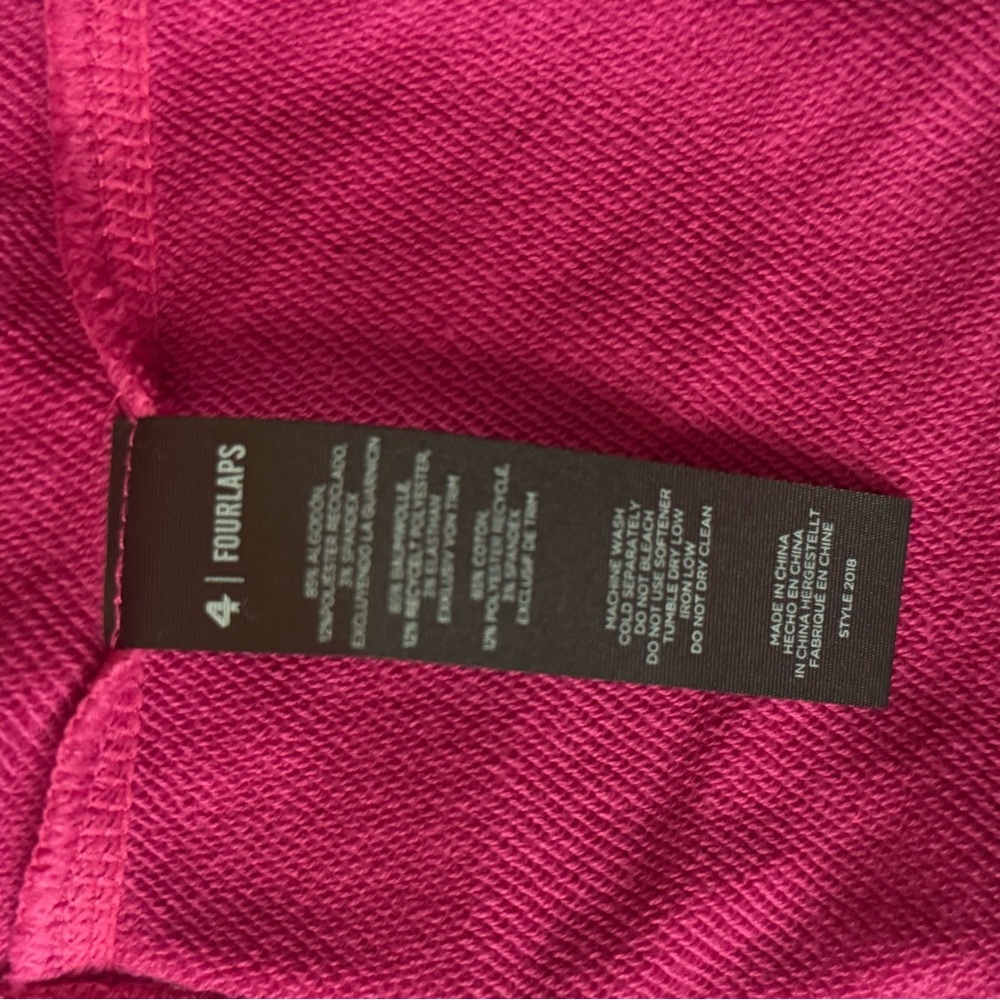 NWT FourLaps Rush Full Zip Hoodie in Festival Fuchsia - XXL - Picture 10 of 11